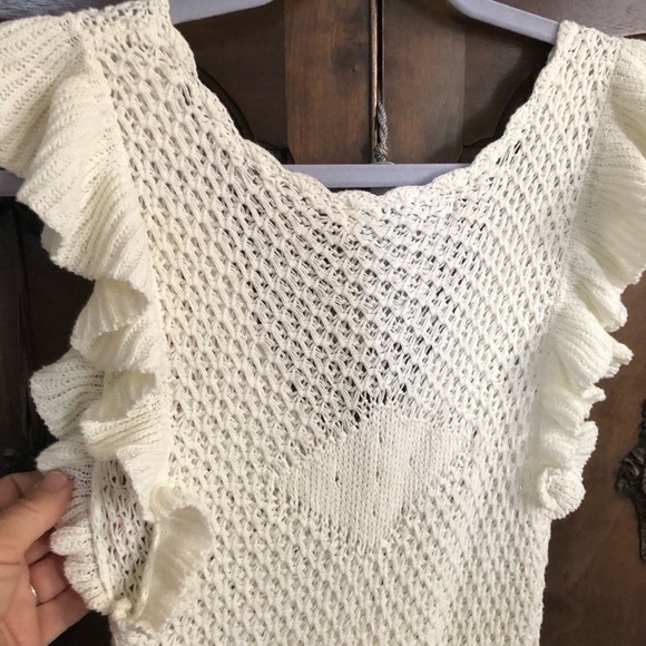 Free People Beach Crochet Dress Coverup - Picture 4 of 9